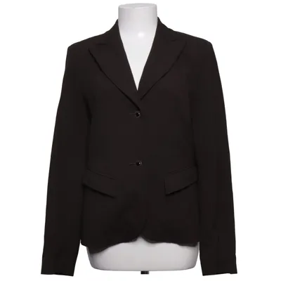 Kavaj (Brun) från Aust Acetat, Elastan, Polyester, Viskos