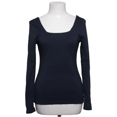 Long sleeve T-shirt (Blue) from Lascana Cotton, Elastane