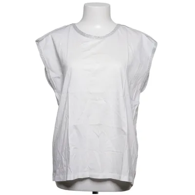 Top (White, Silver) from CKS Cotton