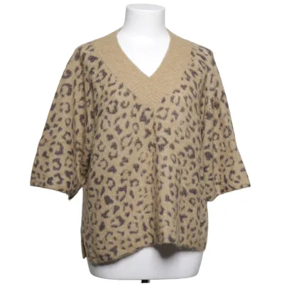 Sweater (MMTacl V-Neck Leo Knit) fra Mos Mosh Alpacauld, Elastan, Polyamid