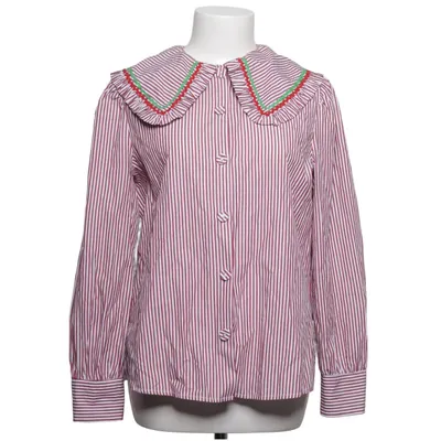 Bluse (Rot, Weiß) von La Veste Baumwolle