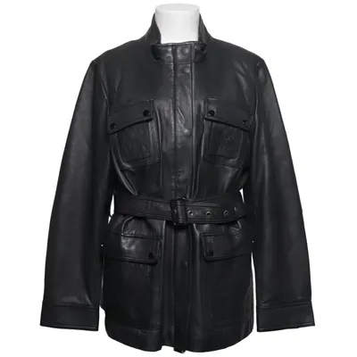 Jacket (Black) from Fabiani Leather, Polyester