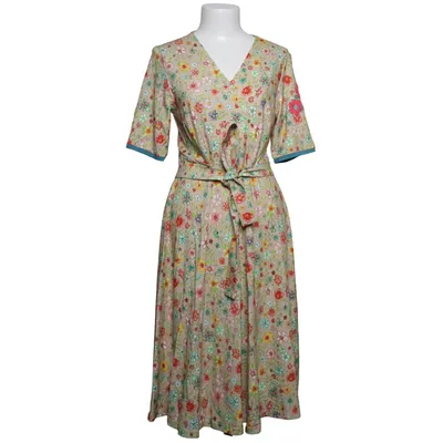 Dress (Beige, Multicolored) from Du Milde Cotton, Elastane, Viscose