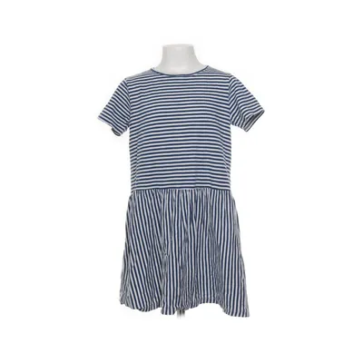 Jurk (Blauw, Wit) van Minimarket Katoen