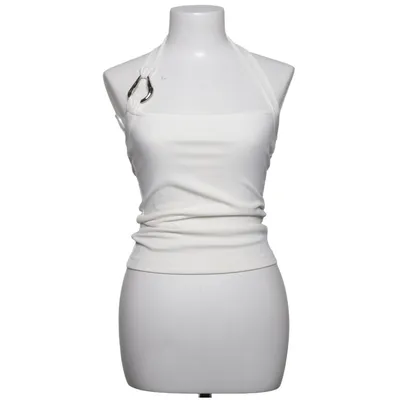 Haltertop (Wit) van Nelly Elastaan, Polyester