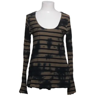 Långärmad t-shirt (Svart, Beige) från Maison Scotch Bomull