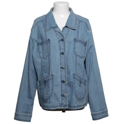 Spijkerjas (Blauw) van Emm Katoen, Elastaan, Polyester