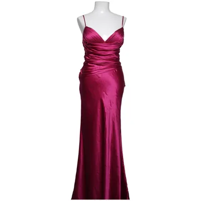 Aftonklänning (Rosa) från Unique Polyester, Silke