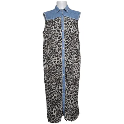 Skjortekjole (Brun, Sort, Hvid) fra Sexy Woman Bomuld, Polyester