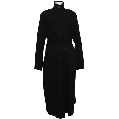 Manteau (Noir) de Rodebjer Élasthane, Polyester, Viscose