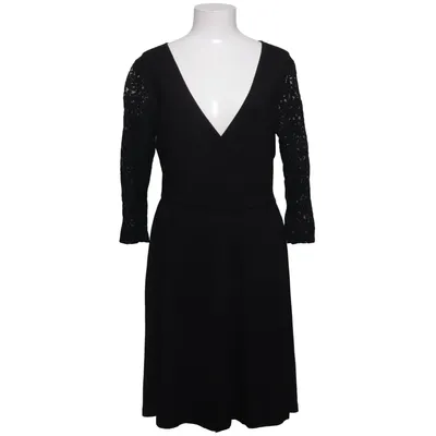 Wikkeljurk (Zwart) van Anna & Ella Elastaan, Polyamide, Viscose