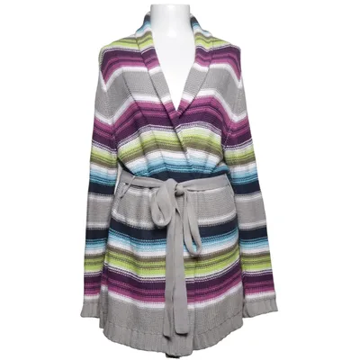 Cardigan (Gris, Violet, Multicolore) de Mia Linea Acrylique, Coton