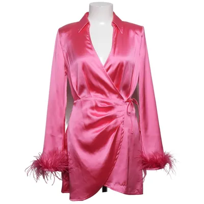 Dressing gown (Pink) from Bershka Polyester