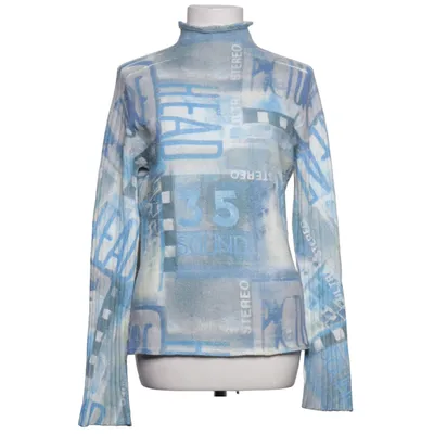 Turtleneck (Blue, Gray, White, Multicolored) from Sweater House Acrylic, Polyamide