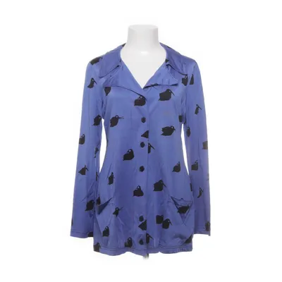 Kavaj (Blå, Svart) från Vamlingbolaget Bomull, Viskos