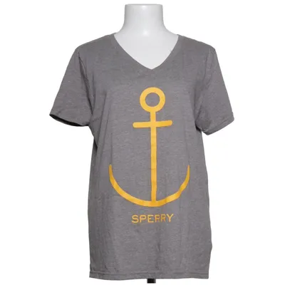 T-shirt (Gray) from Sperry Cotton, Polyester
