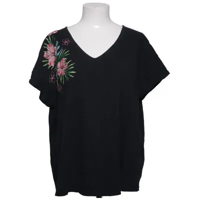 T-shirt (Zwart, Meerkleurig) van Cellbes Woman Organisch katoen