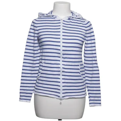 Hoodie (Blue, White) from S. Marlon Cotton, Elastane