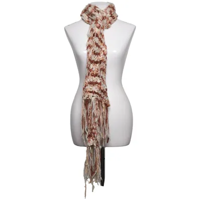 Écharpe (Marron, Blanc, Multicolore) de Striessnig Viscose