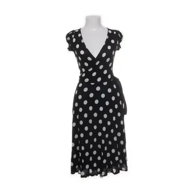 Wrap dress (Black, White) from Zara Collection Viscose