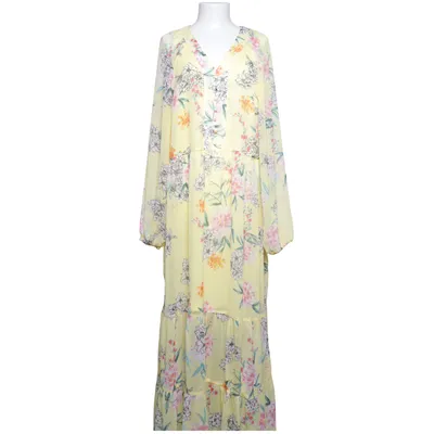 Långklänning (Gul, Flerfärgad) från Lindex Polyester