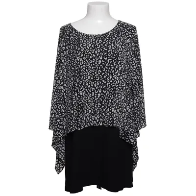 Jurk (Zwart, Wit, Meerkleurig) van Wico Elastaan, Viscose