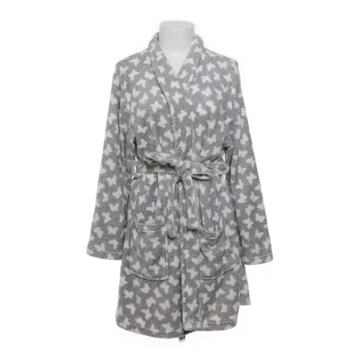 Bathrobe (Gray, White) from Love to Lounge Polyester