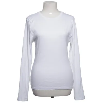 Langærmet t-shirt (Hvid) fra Colorful Standard Elastan, Økologisk bomuld