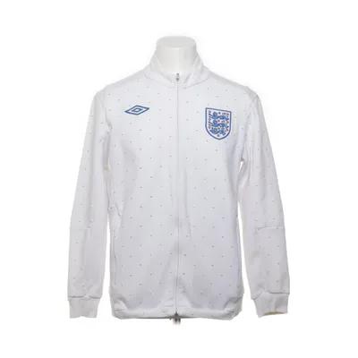 Träningsjacka (Vit, Flerfärgad) från Umbro Bomull, Elastan, Polyester