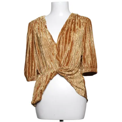 Wrap top (C-REB/STRIPED VELVET WRAP TOP) from Costes Rebel Elastane, Polyester