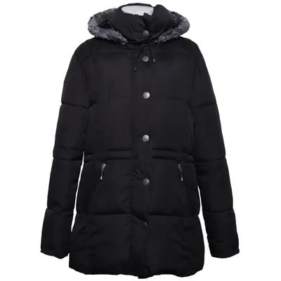 Vinterkappa (Svart) från Viveca N Polyester
