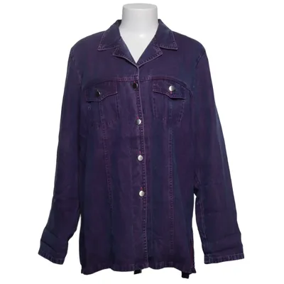 Denim jacket (Purple) from Pola Oy Lyocell