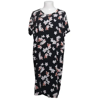 Dress (Black, White, Orange) from WE Fashion