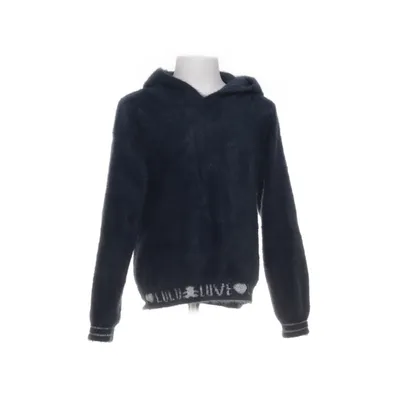 Hoodie (Blue) from Lulu Castagnette Cotton, Metallic fiber, Polyamide, Polyester
