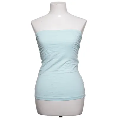 Tubetop (Blå) fra H&M Basic Bomuld, Elastan