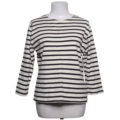 Langærmet t-shirt (Hvid, Sort) fra Armor Lux