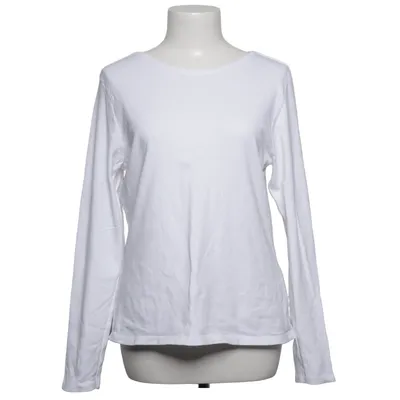 Långärmad t-shirt (Vit) från Blind Date Bomull, Elastan