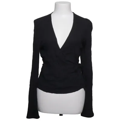 Wrap blouse (Black) from Shiwi Viscose