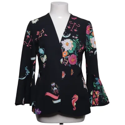 Jacket (Black, Multicolored) from Fuego Woman Acetate, Elastane, Polyester, Viscose