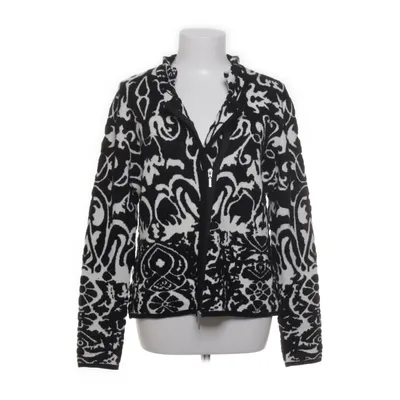 Cardigan (Zwart, Wit) van Oui Acryl, Elastaan, Polyamide, Wol