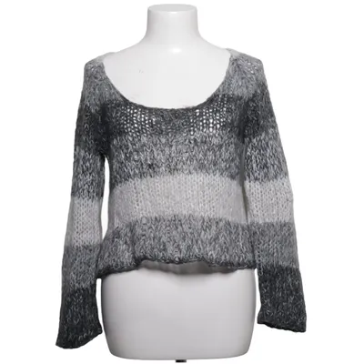 Sweater (Grå, Hvid, Sort) fra Sira Akryl, Mohair, Polyamid