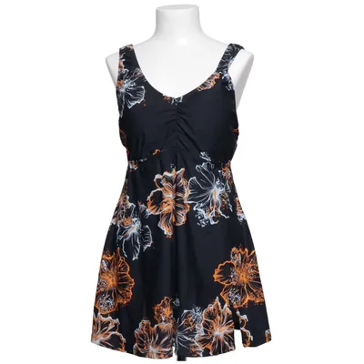 Badklänning (Svart, Orange, Vit) från BPC Selection Elastan, Polyamid