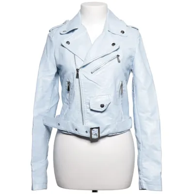Bikerjack (Blauw) van Lolive Verte Polyester, Polyurethaan