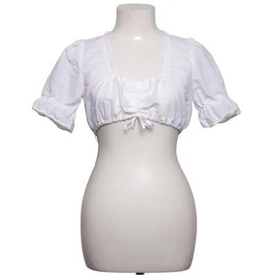 Dirndl blouse (White) from Ramona Lippert Cotton, Polyester