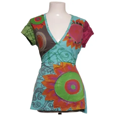 Tunic (Blue, Multicolored) from Desigual Cotton
