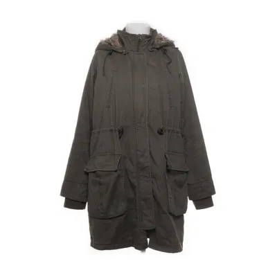 Parka (Groen) van Frk. Katoen, Polyester