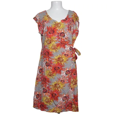 Wrap dress (Gray, Multicolored) from Nomads Organic cotton