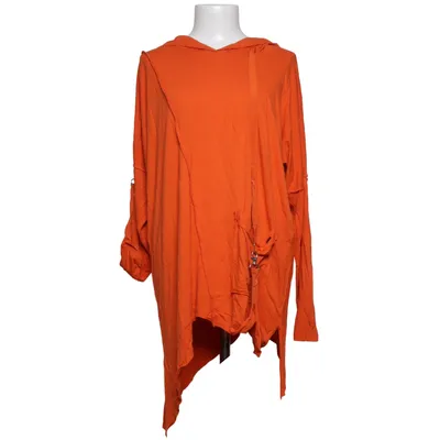 Capuchon jurk (Oranje) van Jones Elastaan, Viscose