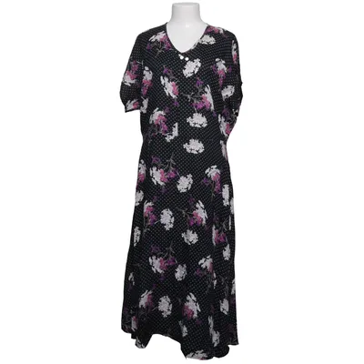 Robe (Noir, Blanc, Violet) de Merrytime Viscose