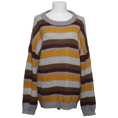 Strickpullover (Grau, Gelb, Mehrfarbig) von VRS Woman Acryl, Alpakawolle, Polyamid